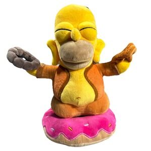 The Simpsons HOMER Buddha 10" Plush by KIDROBOT Stuffed Rare Kid Robot